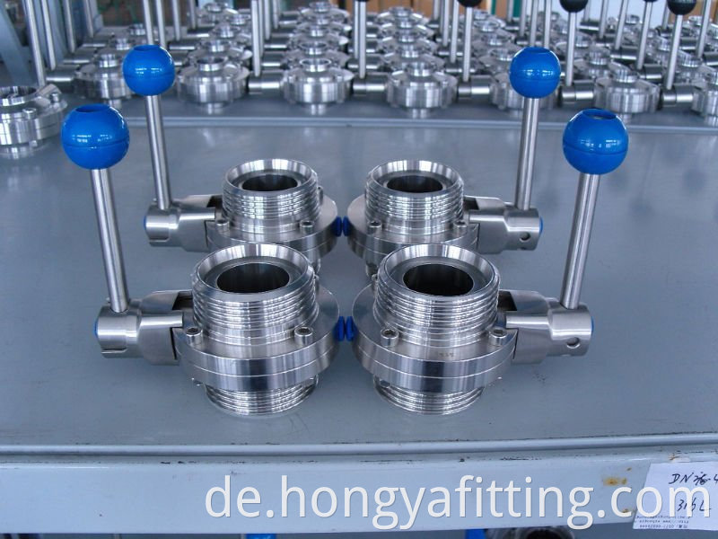 Ss304 Butterfly Valve Union Type 1"